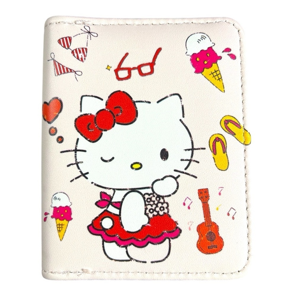 Hello Kitty Zipper Wallet - Summer Theme